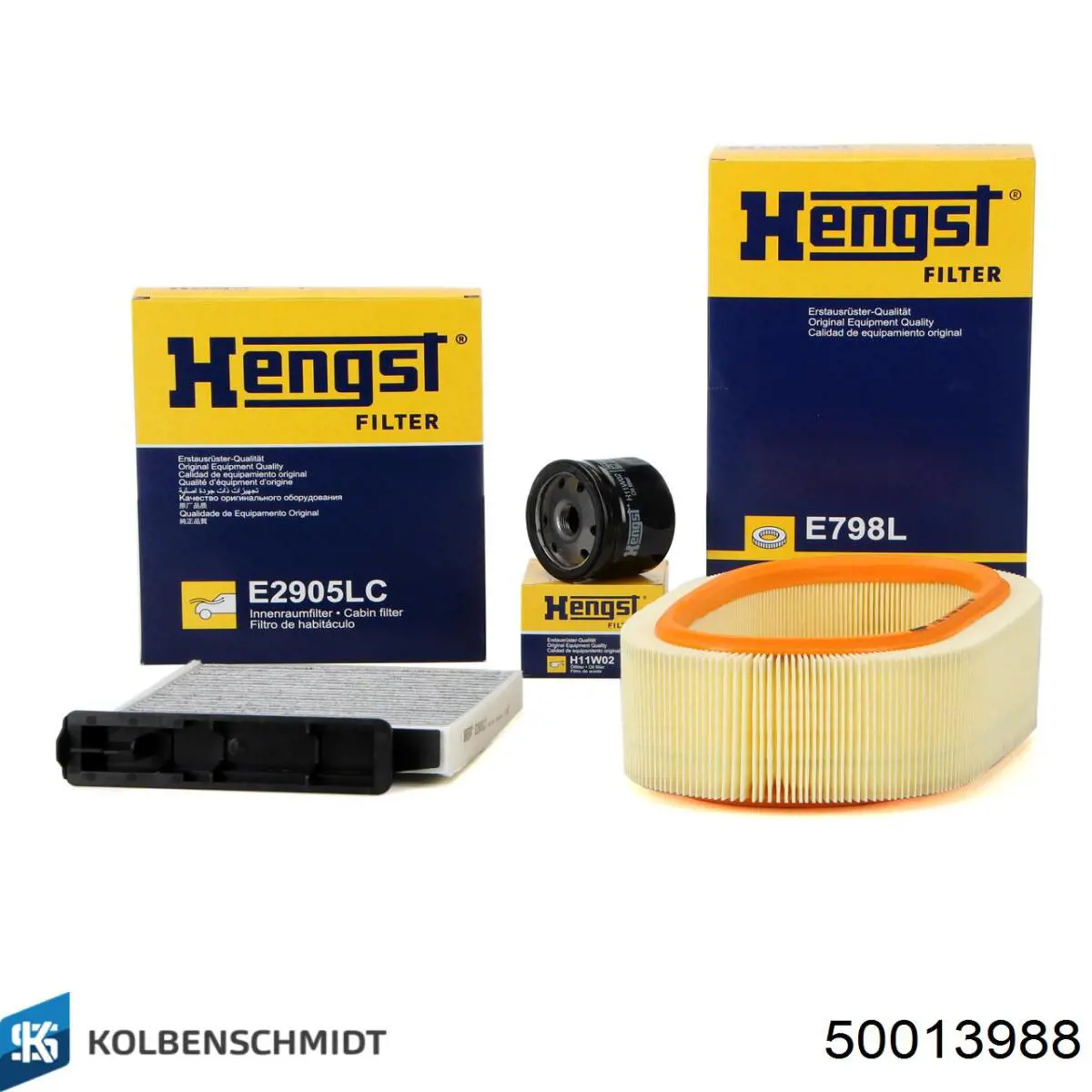 Елемент повітряного фільтра Kolbenschmidt 50013988 ціна, від 5.38 USD