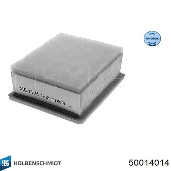 Елемент повітряного фільтра Kolbenschmidt 50014014 ціна, від 3.90 USD