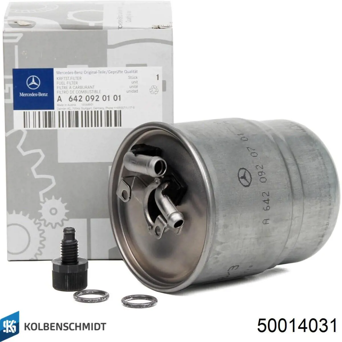 Фільтр тонкого очищення палива Kolbenschmidt 50014031 ціна, від 18.42 USD