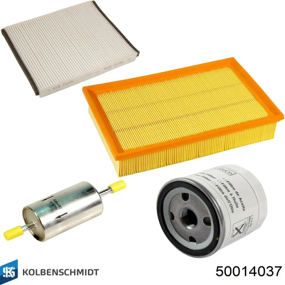 Елемент повітряного фільтра Kolbenschmidt 50014037 ціна, від 5.35 USD