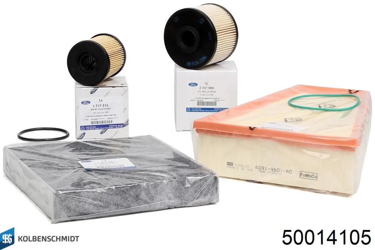 Елемент повітряного фільтра Kolbenschmidt 50014105 ціна, від 6.44 USD