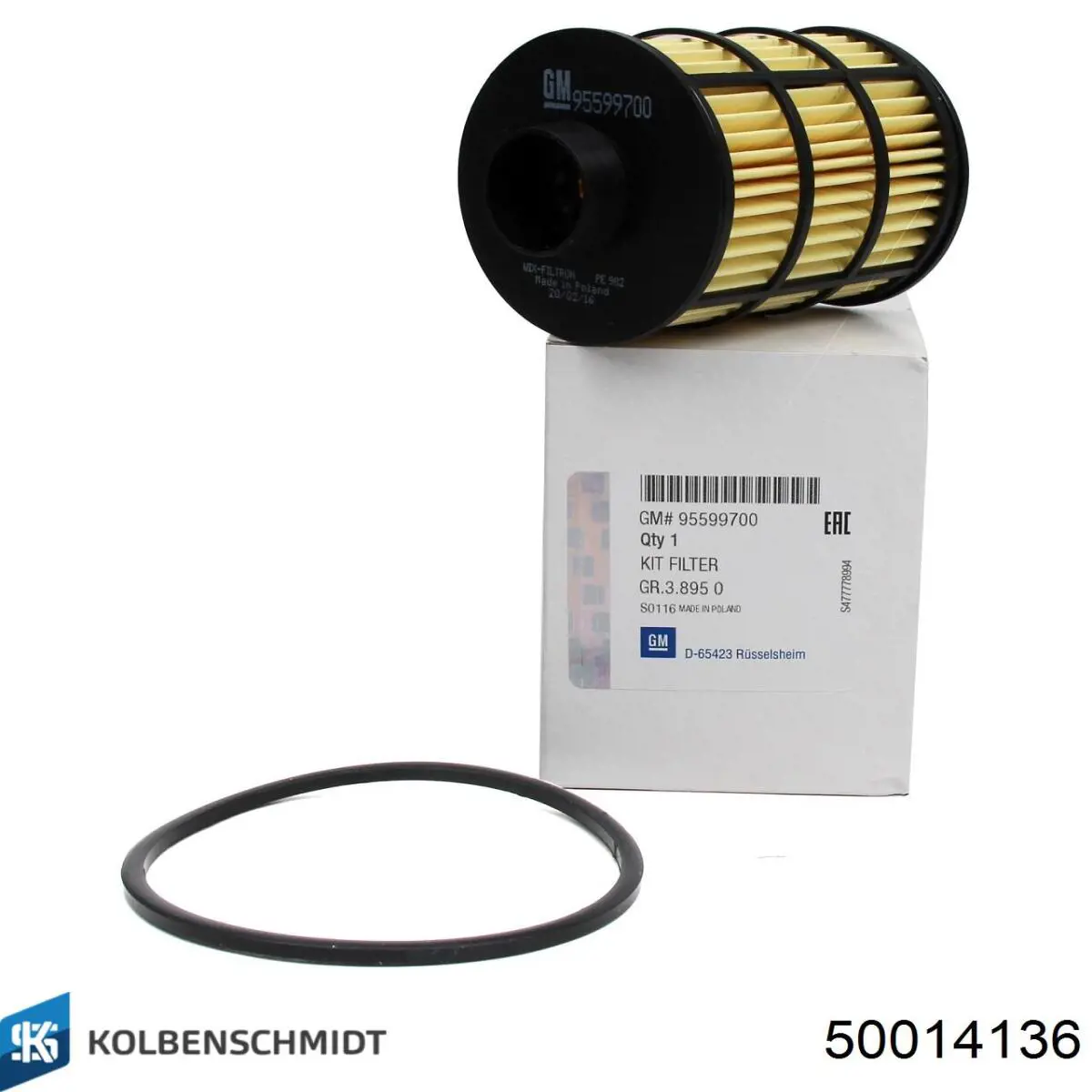 Фільтр тонкого очищення палива Kolbenschmidt 50014136 ціна, від 9.09 USD