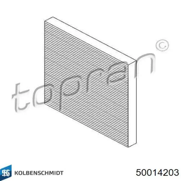 Фільтр повітряний обігрівача Kolbenschmidt 50014203 ціна, від 3.89 USD
