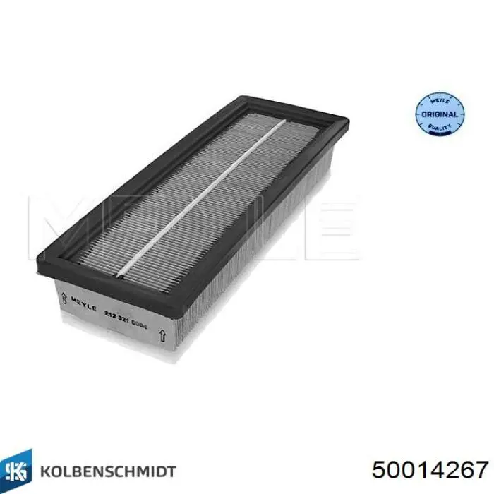 Елемент повітряного фільтра Kolbenschmidt 50014267 ціна, від 4.25 USD