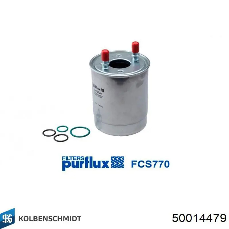 Фільтр тонкого очищення палива Kolbenschmidt 50014479 ціна, від 21.21 USD