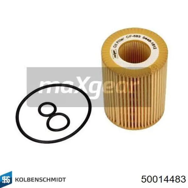 Масляний фільтр двигуна Kolbenschmidt 50014483 ціна, від 8.84 USD