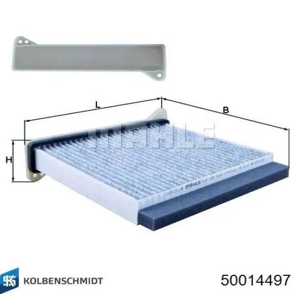 Фільтр повітряний обігрівача Kolbenschmidt 50014497 ціна, від 8.28 USD
