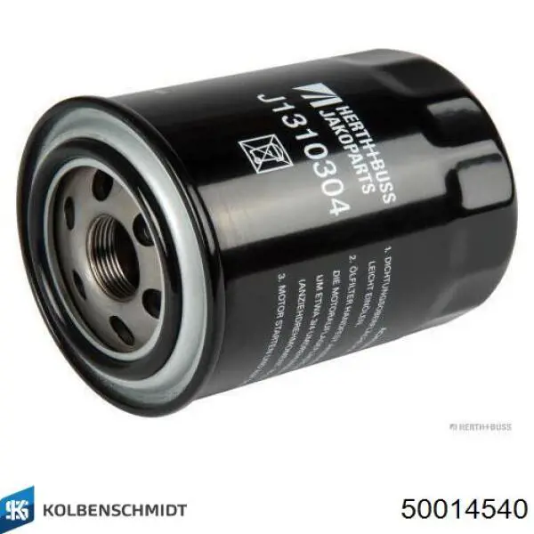 Масляний фільтр двигуна Kolbenschmidt 50014540 ціна, від 6.25 USD