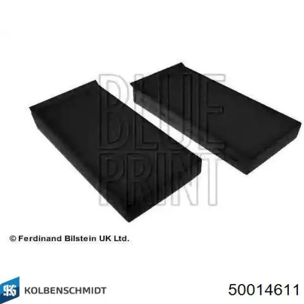 Фільтр повітряний обігрівача Kolbenschmidt 50014611 ціна, від 9.72 USD