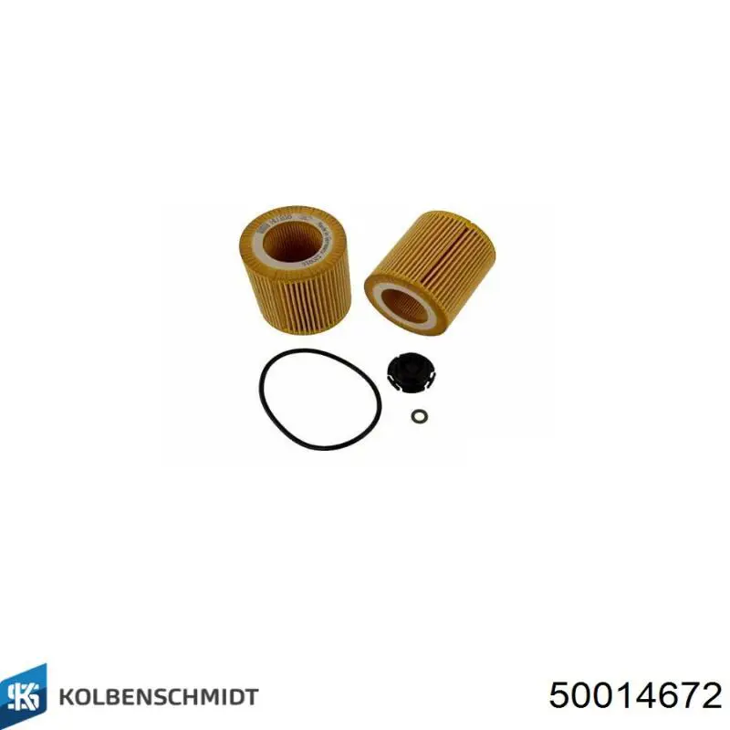 Масляний фільтр двигуна Kolbenschmidt 50014672 ціна, від 9.31 USD