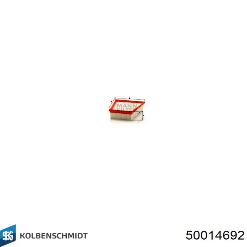 Елемент повітряного фільтра Kolbenschmidt 50014692 ціна, від 10.04 USD