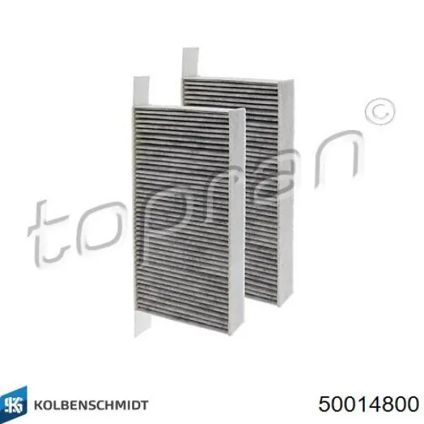 Купити 50014800 Kolbenschmidt Фільтр салону вугільний