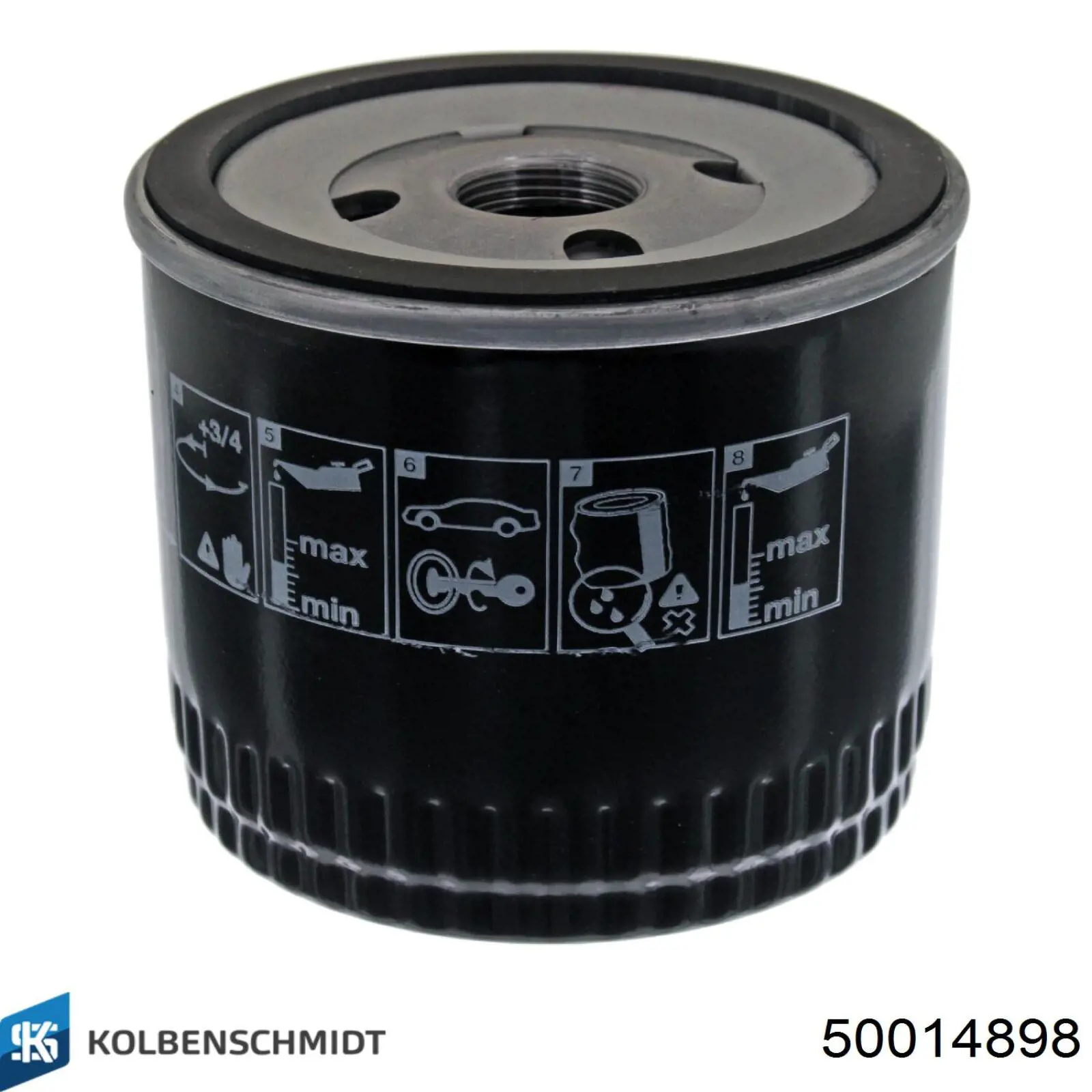 Масляний фільтр двигуна Kolbenschmidt 50014898 ціна, від 6.74 USD