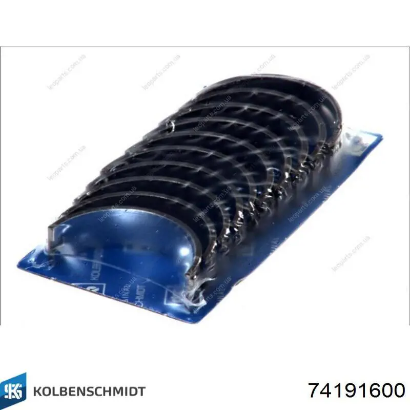  Вкладиші шатунні Audi 100 