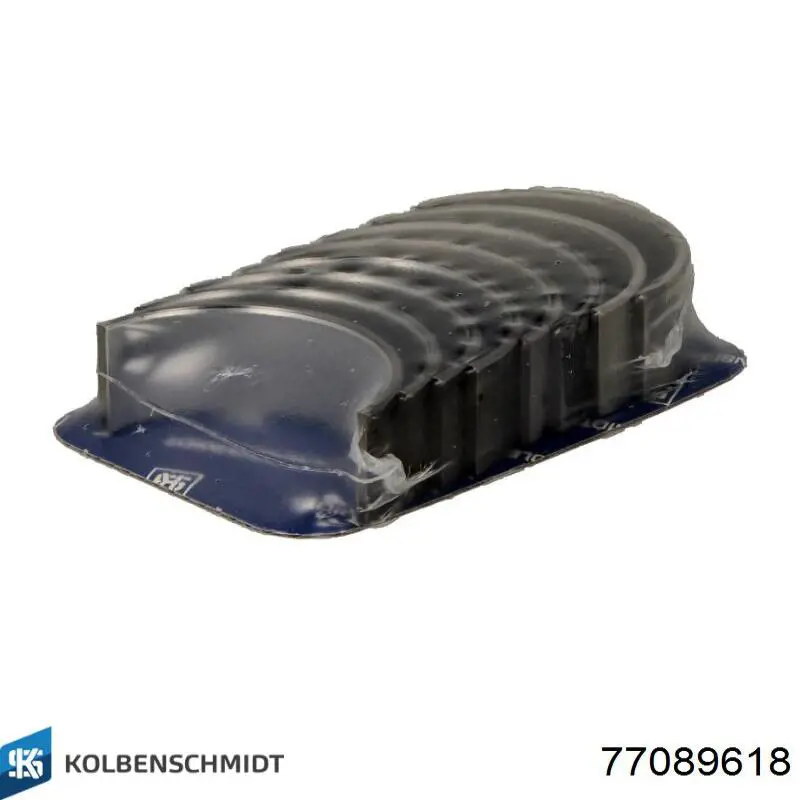 Купити 77089618 Kolbenschmidt Вкладиші колінвала, шатунні, комплект, 1-й ремонт (+0,25)