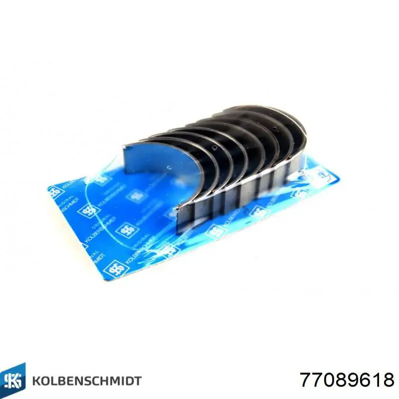 Вкладиші колінвала, шатунні, комплект, 1-й ремонт (+0,25) Kolbenschmidt 77089618 ціна, від 12.07 USD