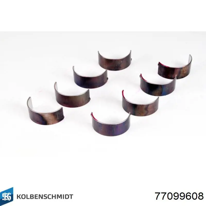 Шатунні вклалиші колінвала STD Kolbenschmidt 77099608 ціна, від 8.20 USD