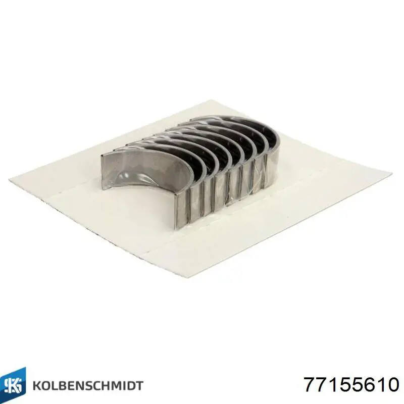 Вкладиші колінвала, шатунні, комплект, 1-й ремонт (+0,25) Kolbenschmidt 77155610 ціна, від 20.23 USD