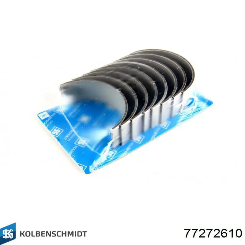 Купити 77272610 Kolbenschmidt Вкладиші колінвала, шатунні, комплект, 1-й ремонт (+0,25)