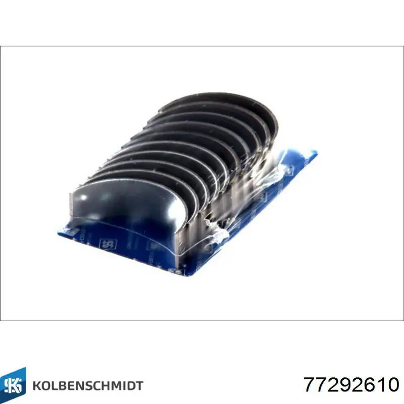 77292610 Kolbenschmidt Вкладиші коленвала, шатунні, комплект, 1-й ремонт (+0,25)