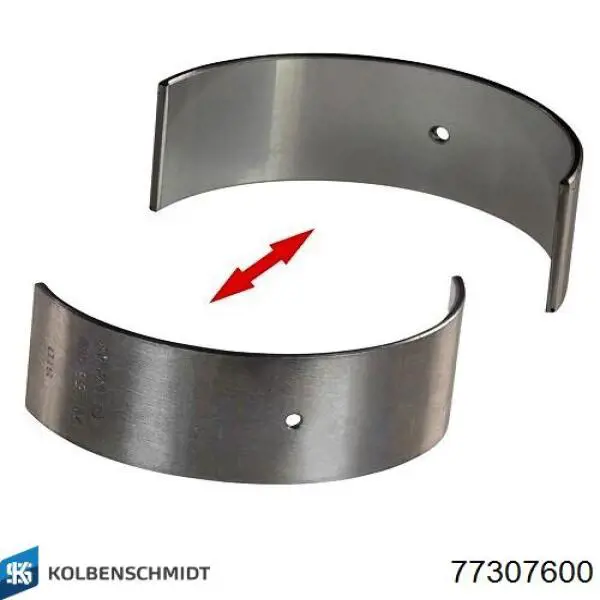 Вкладиші шатунні 77307600 Kolbenschmidt