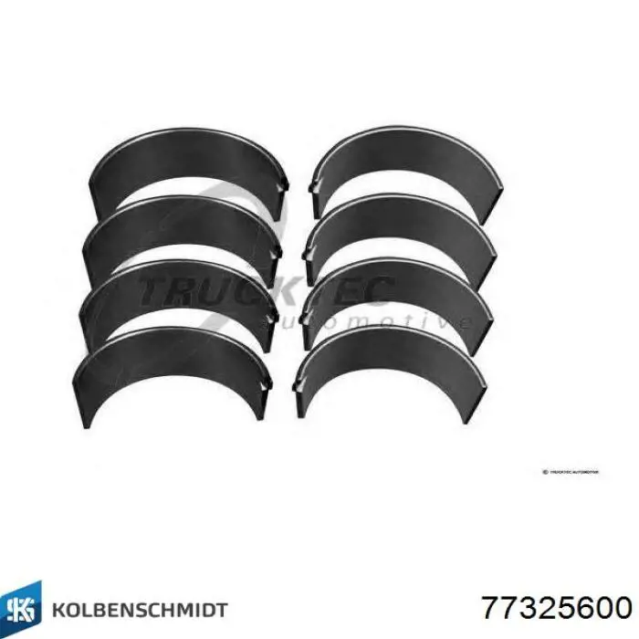 Шатунні вклалиші колінвала STD Kolbenschmidt 77325600 ціна, від 52.44 USD