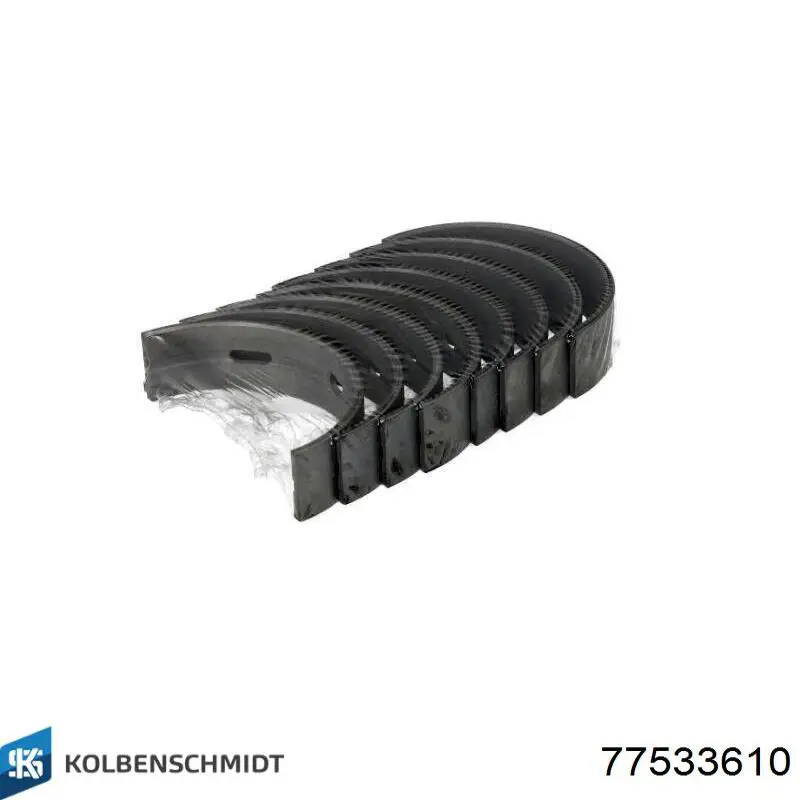77533610 Kolbenschmidt Комплект підшипників ковзання коленвалу