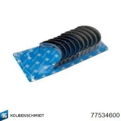 Купити 77534600 Kolbenschmidt Вкладиші колінвала, корінні, комплект, стандарт (STD)