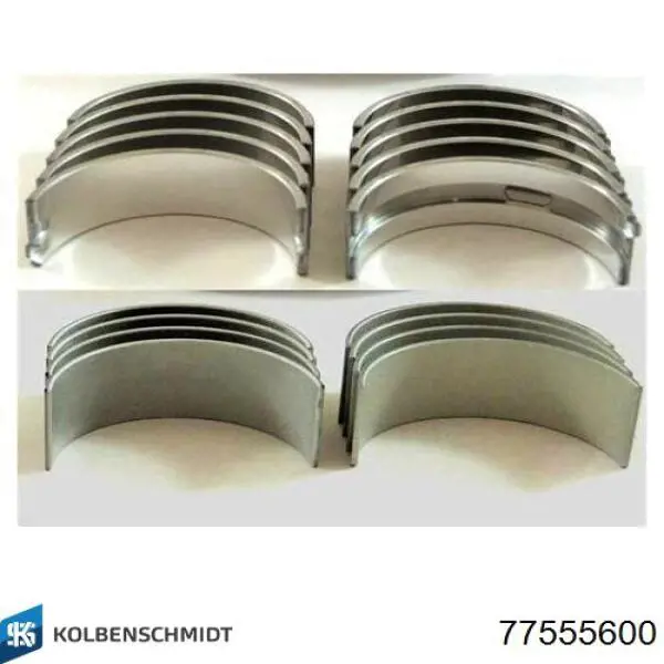 Купити 77555600 Kolbenschmidt Вкладиші коленвала шатунні