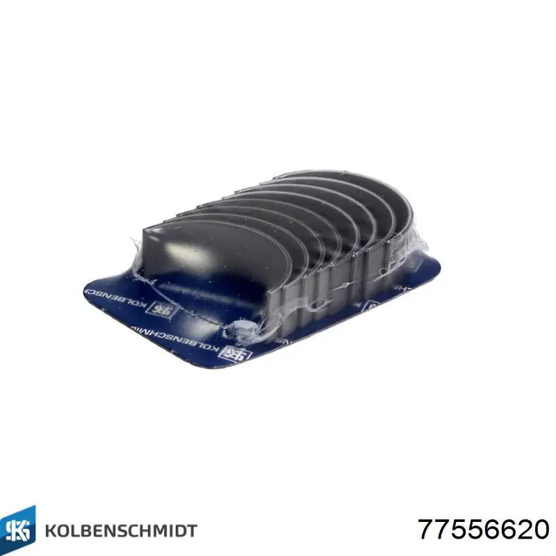 Вкладиші колінвала, шатунні, комплект, 2-й ремонт (+0,50) Kolbenschmidt 77556620 ціна, від 78.42 USD