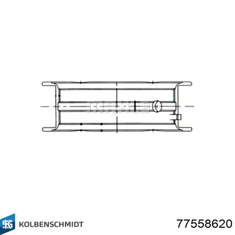 Купити MB5422AM05 King Вкладиші колінвала, корінні, комплект, 2-й ремонт (+0,50)