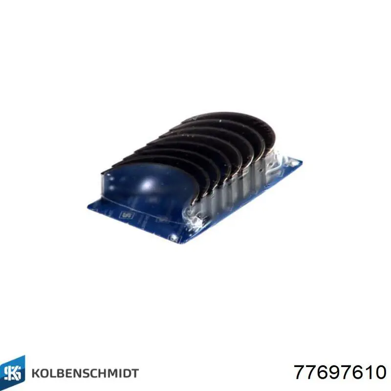 Купити 77697610 Kolbenschmidt Вкладиші колінвала, корінні, комплект, 1-й ремонт (+0,25)