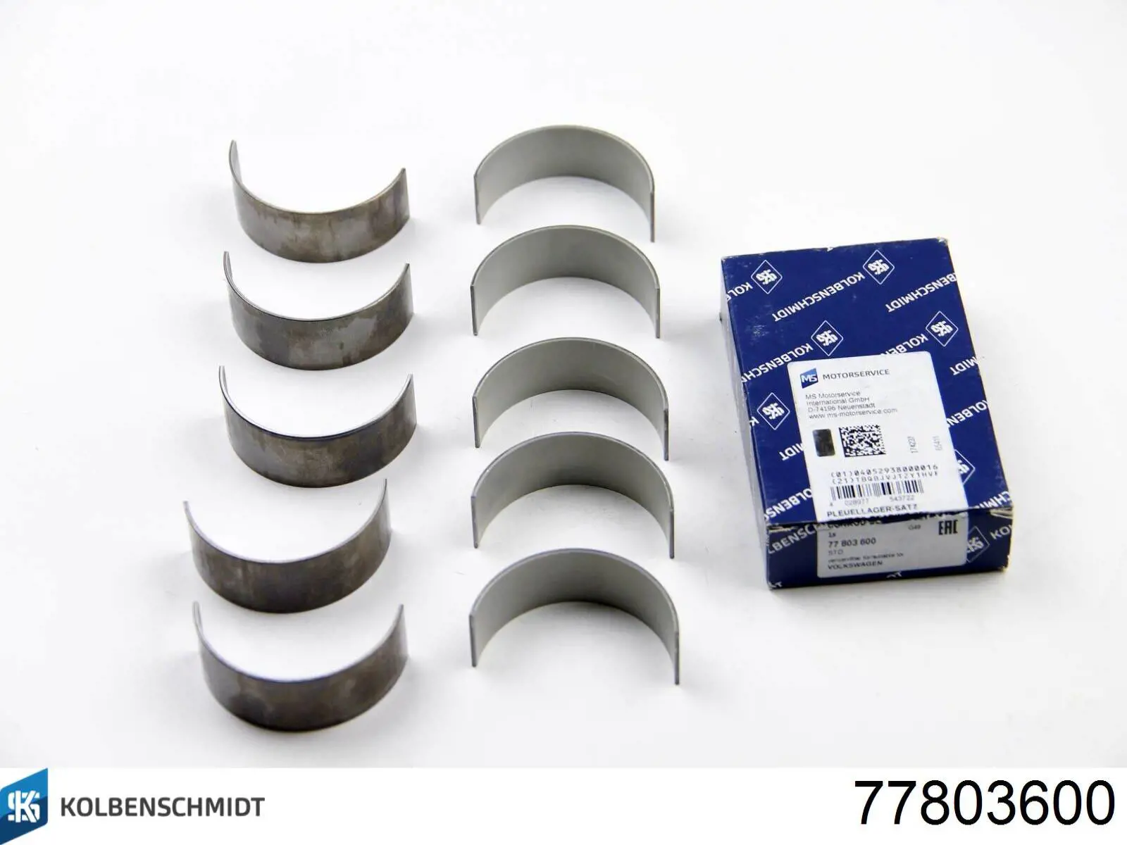 Шатунні вклалиші колінвала STD Volkswagen Multivan T5 мінівен (7HM, 7HN, 7HF, 7EF, 7EM, 7EN) (2003 - 2016) ціна, від 81.91 USD