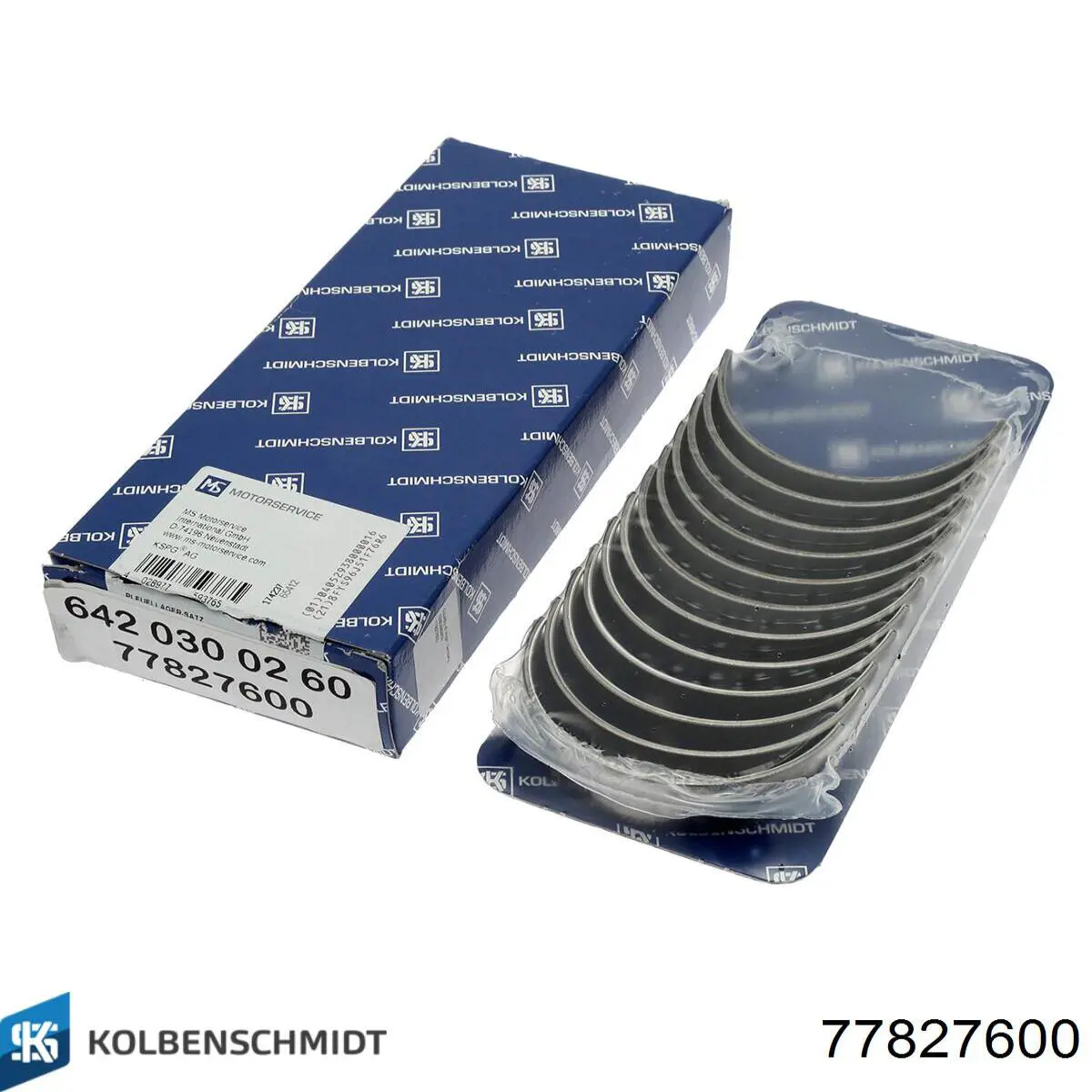 Шатунні вклалиші колінвала STD Kolbenschmidt 77827600 ціна, від 127.84 USD
