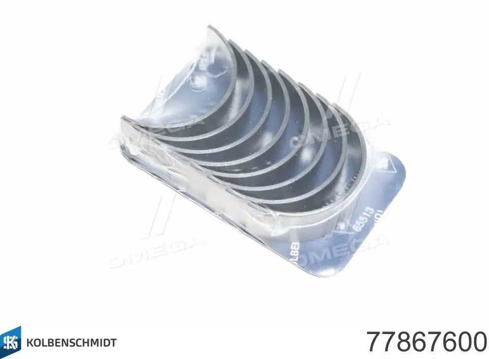 Шатунні вклалиші колінвала STD Kolbenschmidt 77867600 ціна, від 49.65 USD