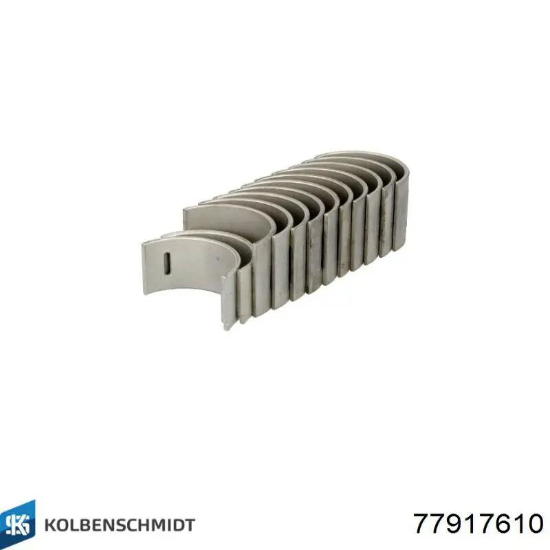 77917610 Kolbenschmidt Комплект підшипників ковзання коленвалу