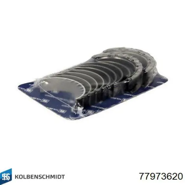 Купити 77973620 Kolbenschmidt Вкладиші колінвала, корінні, комплект, 2-й ремонт (+0,50)