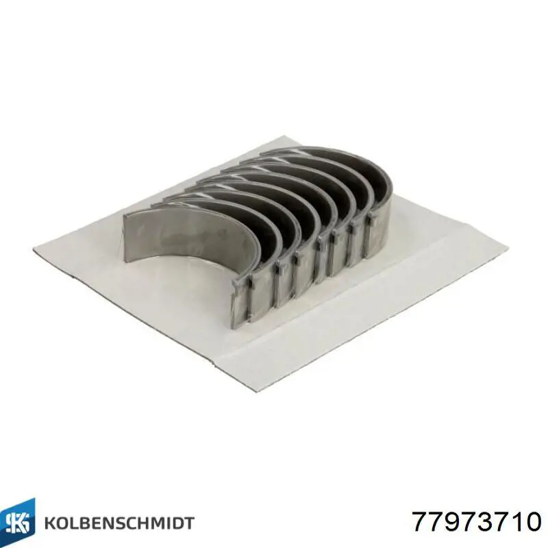 Купити 77973710 Kolbenschmidt Вкладиші колінвала, корінні, комплект, 1-й ремонт (+0,25)