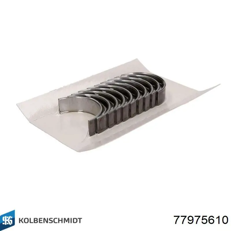 Купити H10025025MM Glyco Вкладиші колінвала, корінні, комплект, 1-й ремонт (+0,25)