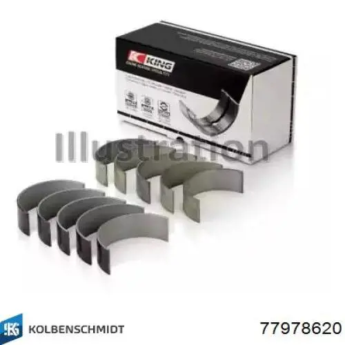 Купити 405010505 SM Вкладиші колінвала, корінні, комплект, 2-й ремонт (+0,50)