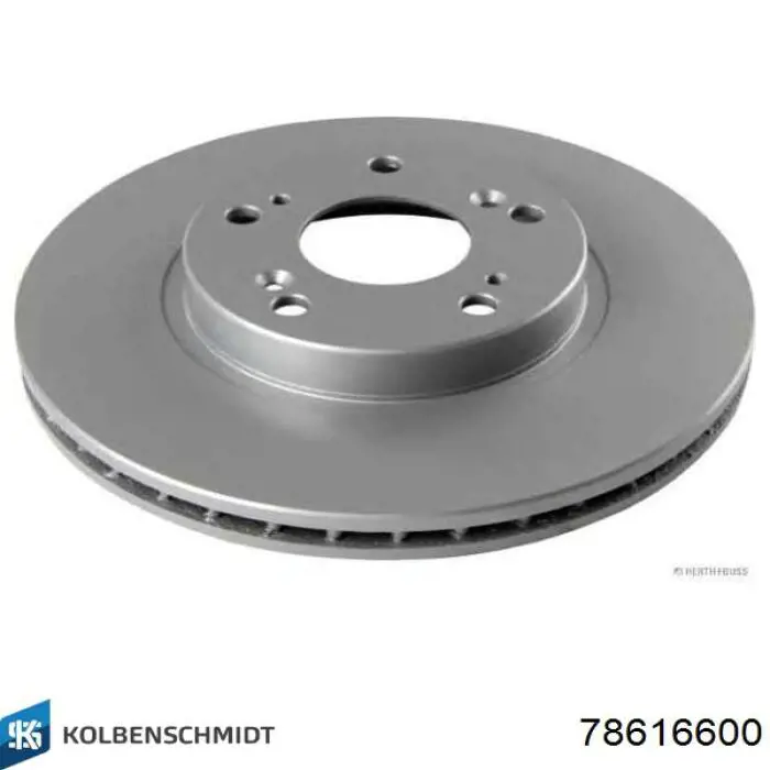 Купити 78616600 Kolbenschmidt Півкільце підпірне (розбігу) колінвала, STD, комплект
