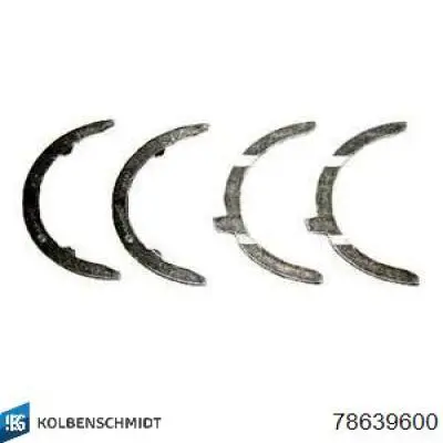 Півкільце підпірне (розбігу) колінвала, STD, комплект A1244 Glyco