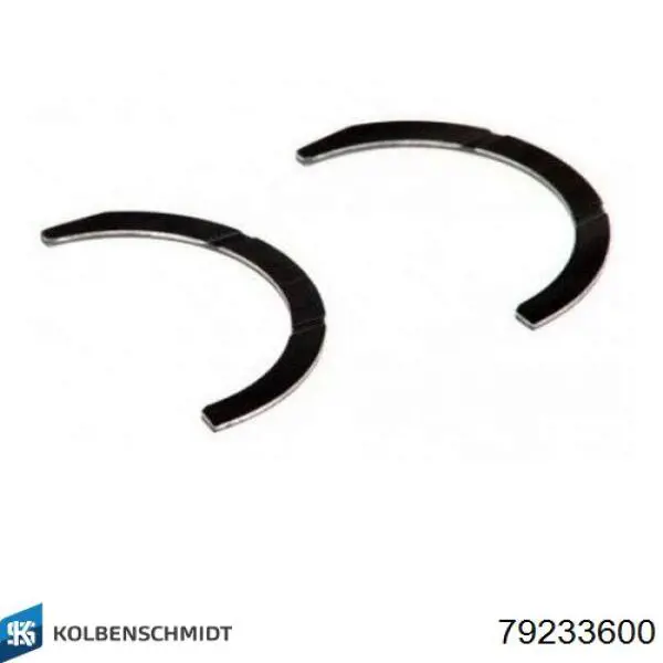 029AS20866000 Mahle Original Вперте півкільце колінчастого вала, комплект