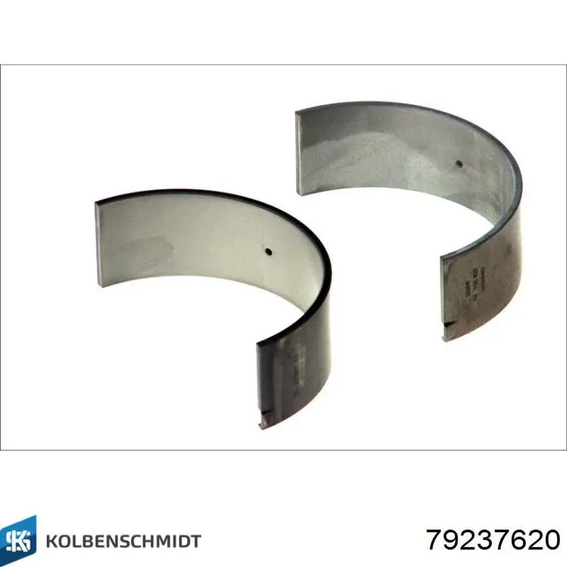 Купити 79237620 Kolbenschmidt Вкладиші колінвала, шатунні, комплект, 2-й ремонт (+0,50)