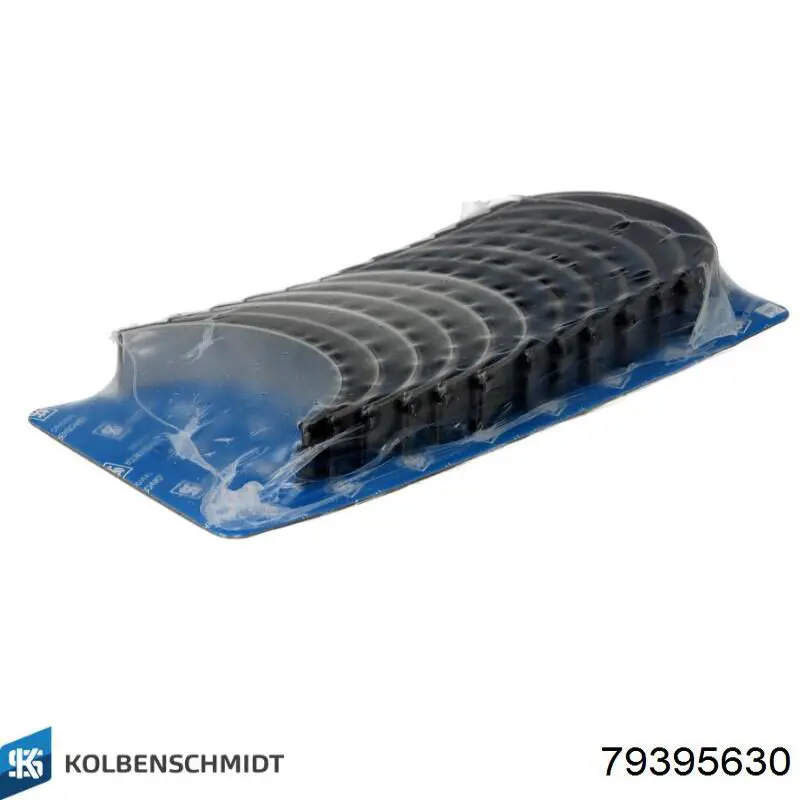 79395630 Kolbenschmidt Вкладиші коленвала, корінні, комплект, 3-й ремонт (+0,75)