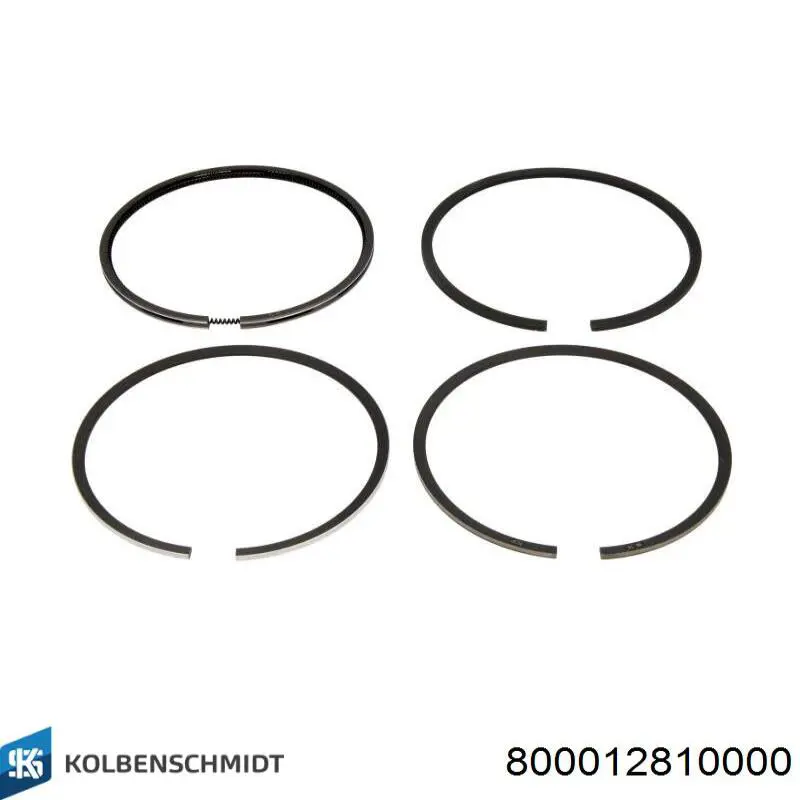 Кільця поршневі на 1 циліндр, STD. Kolbenschmidt 800012810000 ціна, від 21.66 USD