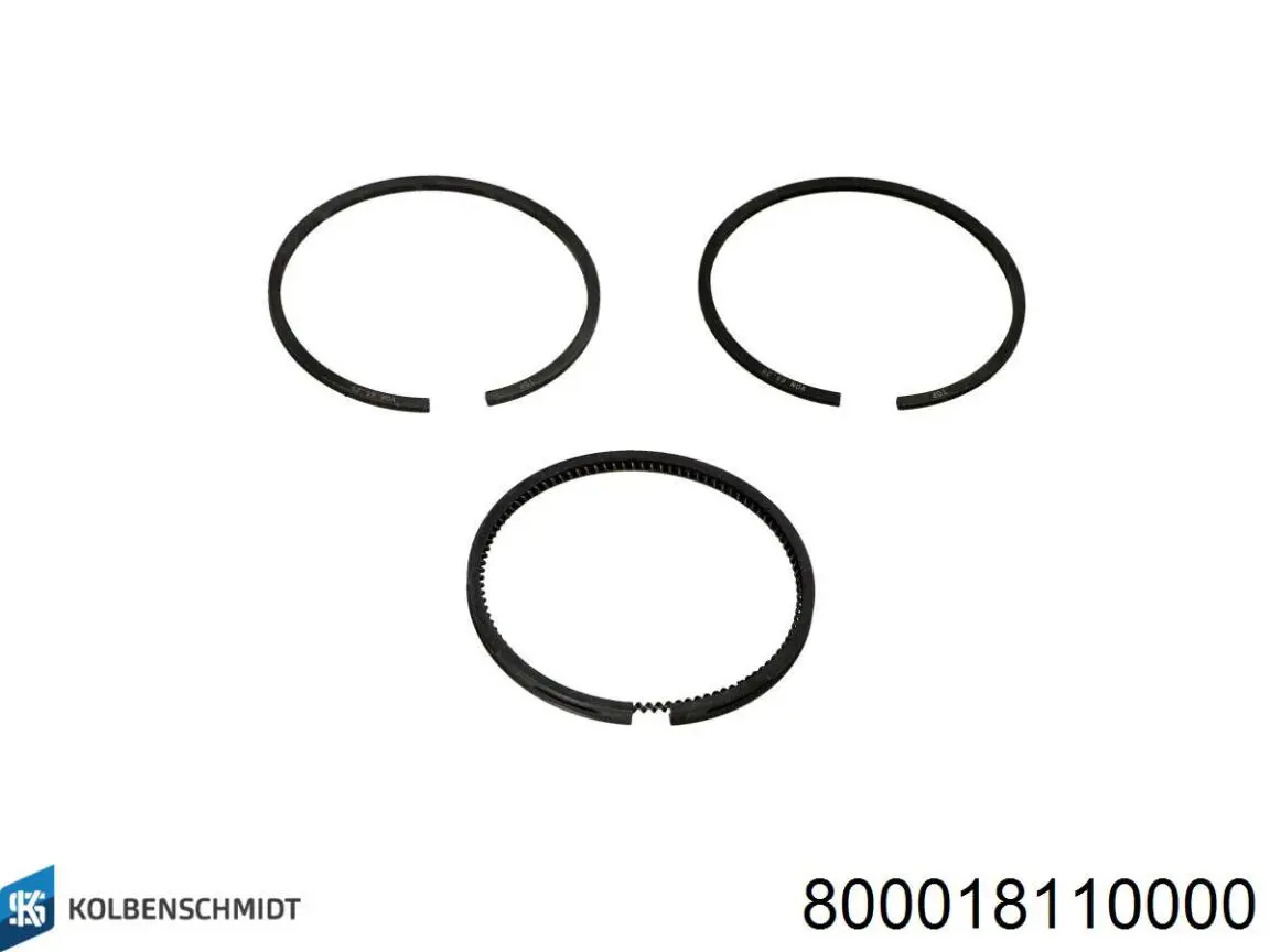 Комплект поршневих кілець компресора, на 1 циліндр, STD Kolbenschmidt 800018110000 ціна, від 25.70 USD