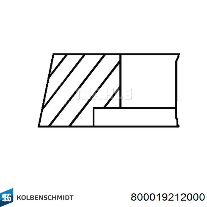 Поршні і шатуни Kolbenschmidt 800019212000 ціна, від 16.80 USD