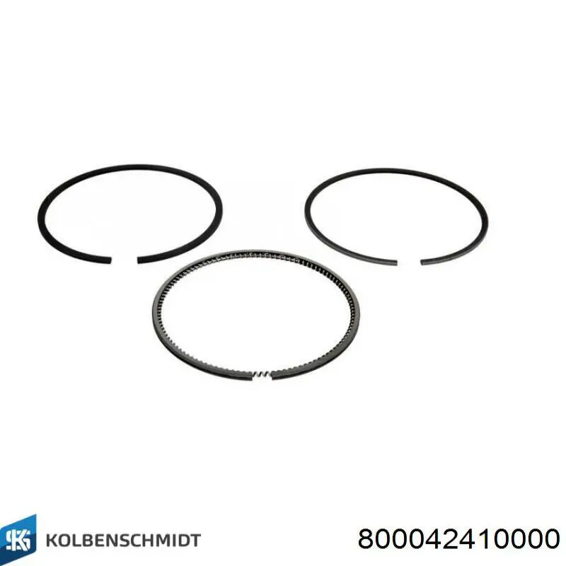 Купити 800042410000 Kolbenschmidt Кільця поршневі на 1 циліндр, STD.