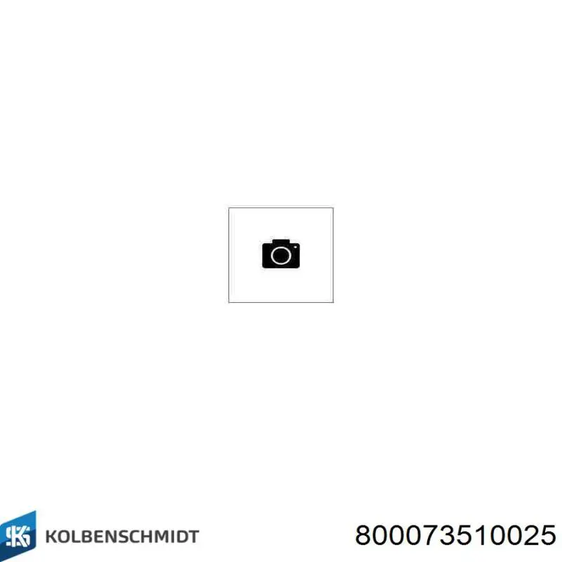 800073510025 Kolbenschmidt Кільця поршневі на 1 циліндр, 1-й ремонт (+0,25)